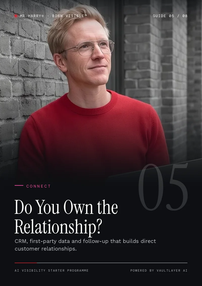 Guide 05 cover — Do You Own the Relationship? — MR HARRY® Born Visible™